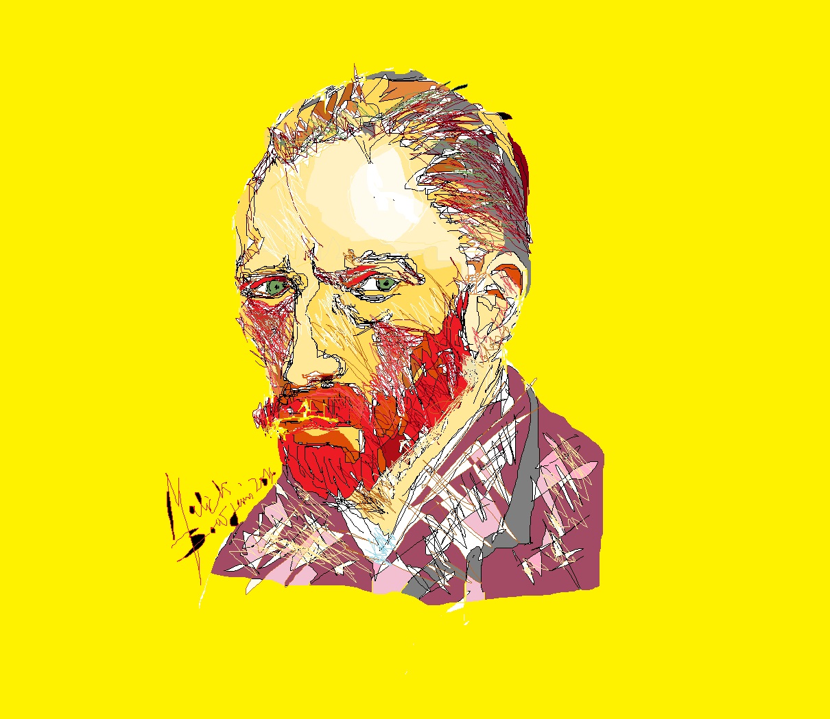Vincent Van Gogh - © Malick MBOW