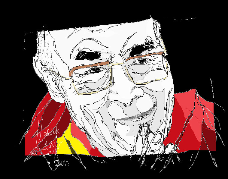 Dalai LAMA © Malick MBOW 