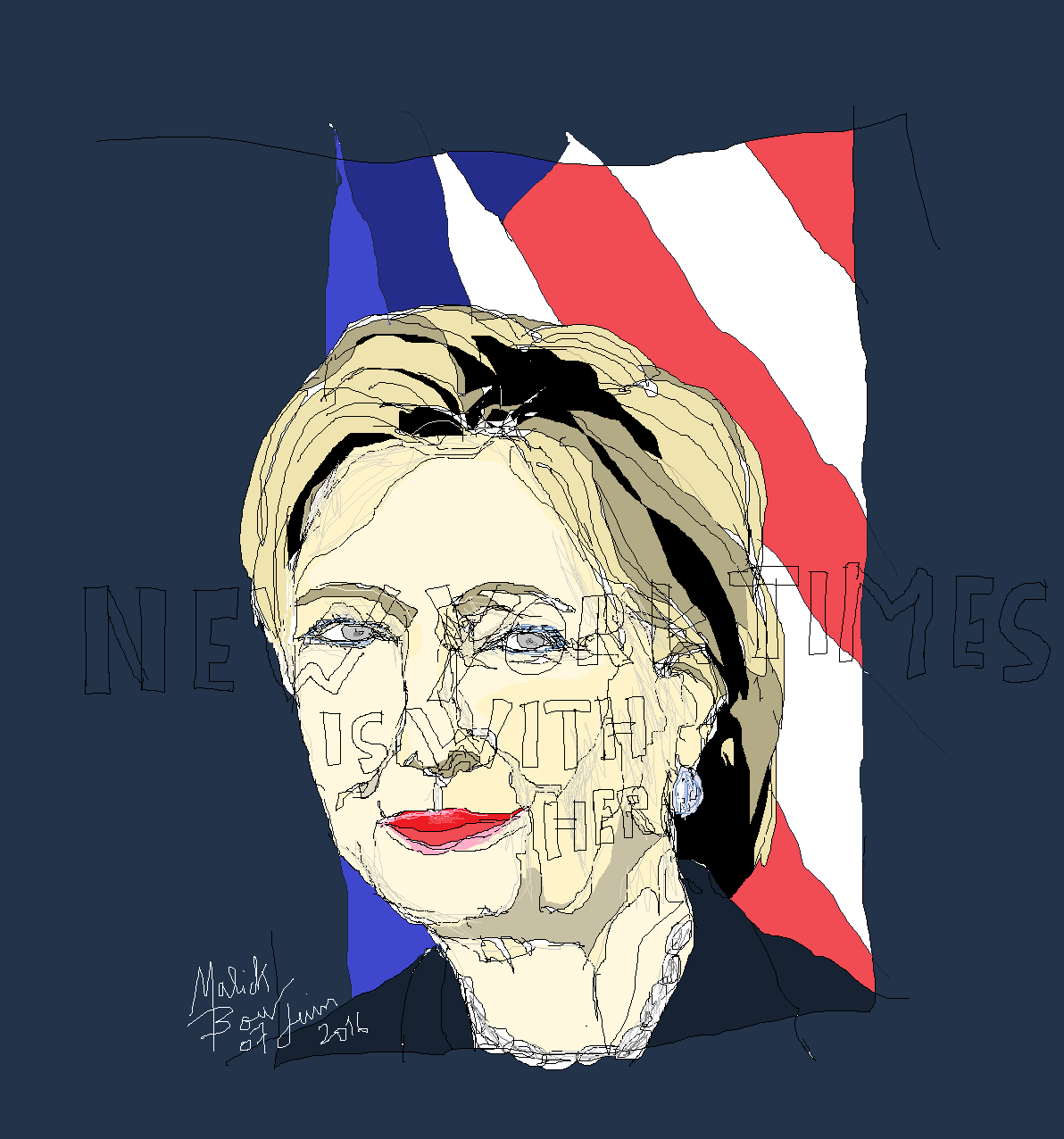 Hillary CLINTON © Malick MBOW