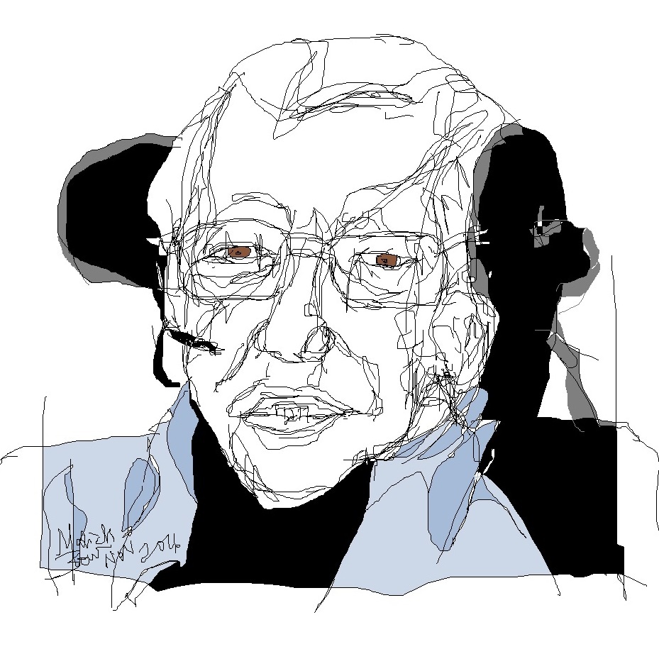 Stephen Hawking © Malick MBOW