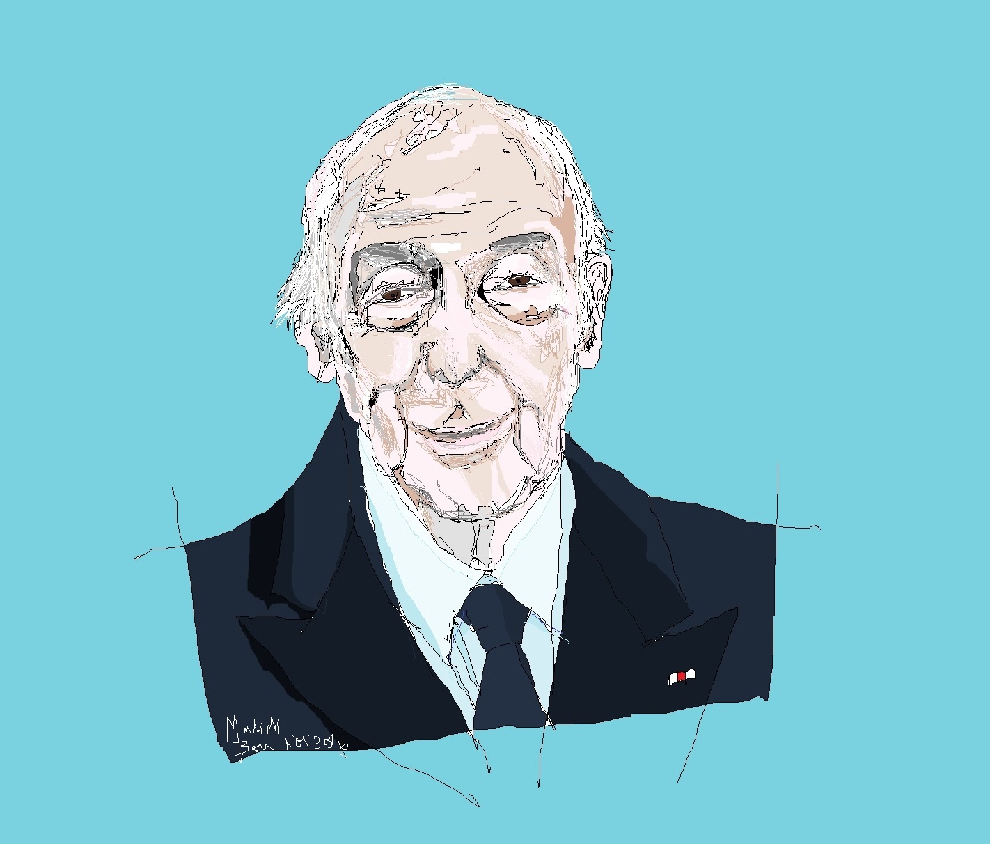 Valéry Giscard D'Estaing © Malick MBOW