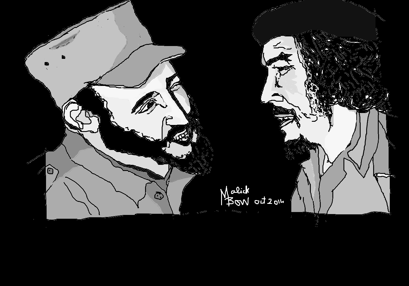 Che Guevara - Fdel © Malick MBOW