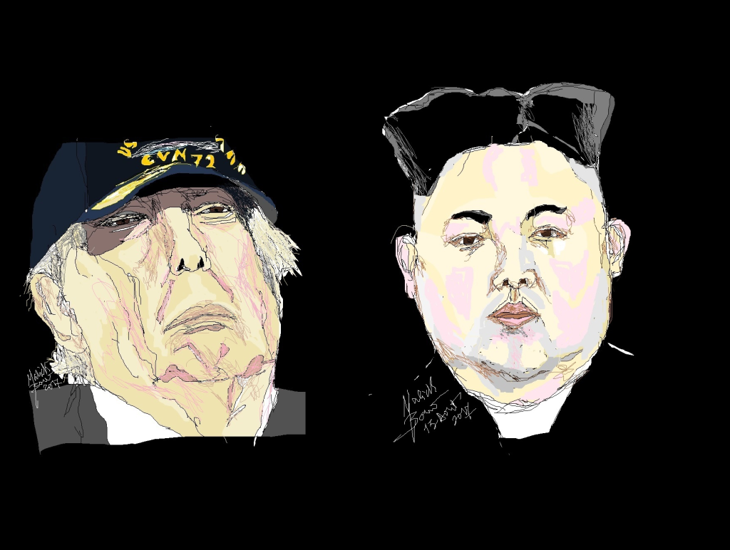 TRUMP-KIM-2017 © Malick MBOW