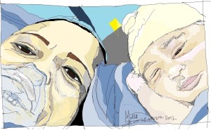 Bébé Maman Yacine© Malick MBOW