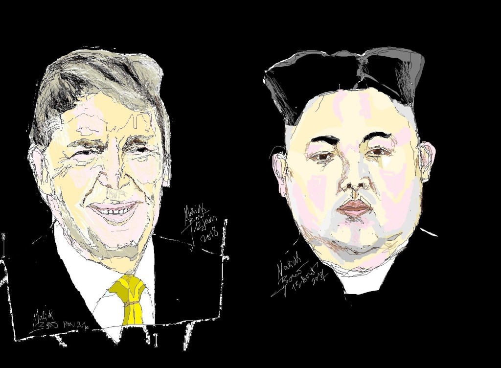 TRUMP-KIM-2018 © Malick MBOW