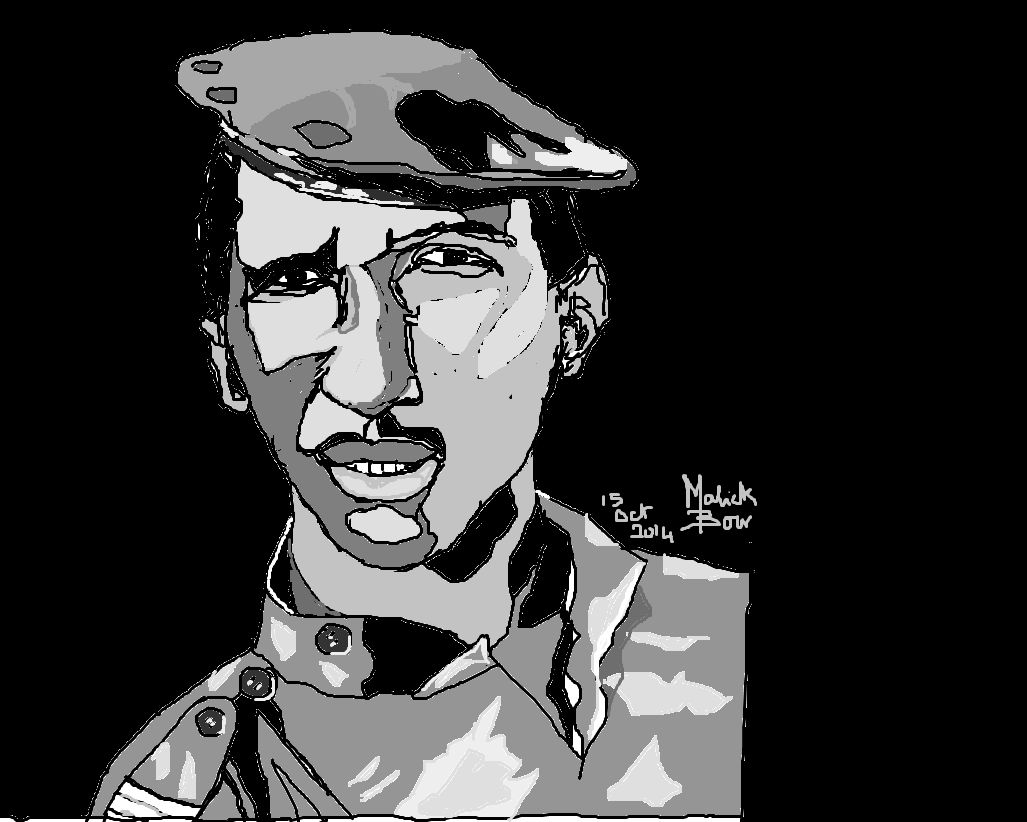 Thomas Sankara © Malick MBOW